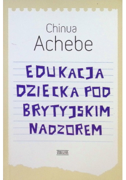 Edukacja dziecka pod brytyjskim nadzorem