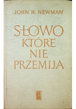 Słowo które nie przemija
