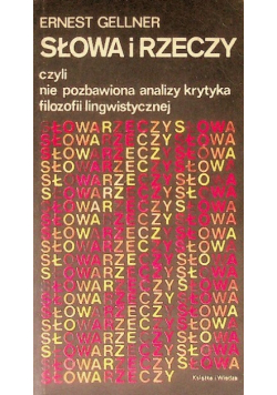 Słowa i rzeczy