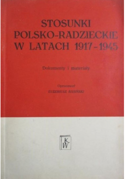 Stosunki polsko-radzieckie w latach 1917 - 1945