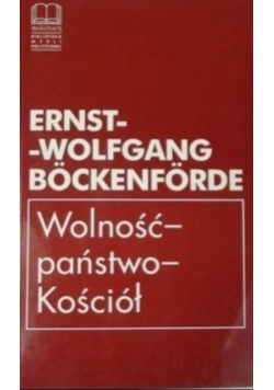 Wolność państwo Kościół