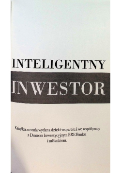 Inteligentny inwestor
