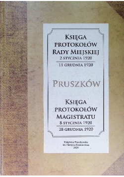 Księga protokołów Rady Miejskiej