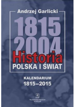 Historia Polska i świat 1815 -2015
