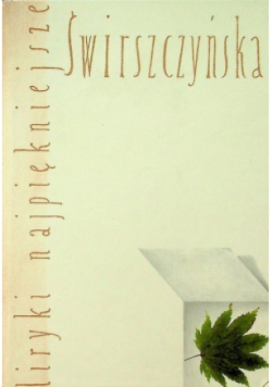 Świrszczyńska Liryki najpiękniejsze