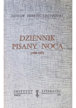 Dziennik pisany nocą ( 1980 - 1983 )