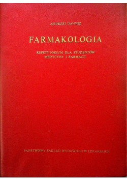 Farmakologia Repetytorium dla studentów medycyny i farmacji