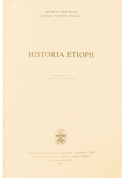 Historia Etiopii