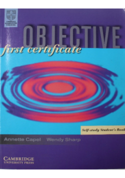 Camridge objective first certificate
