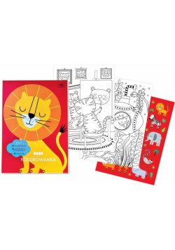 Kolorowanka z naklejkami A4/40K Bebe Kids