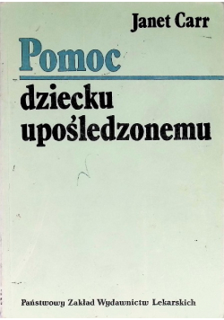 Pomoc dziecku upośledzonemu