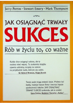 Jak osiągnąć trwały sukces