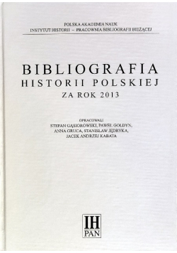 Bibliografia historii polskiej za rok 2007