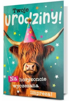Karnet B6 Urodziny