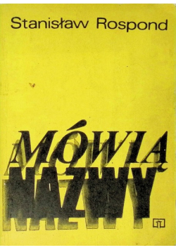 Mówią nazwy