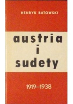 Austria i Sudety 1919 1938