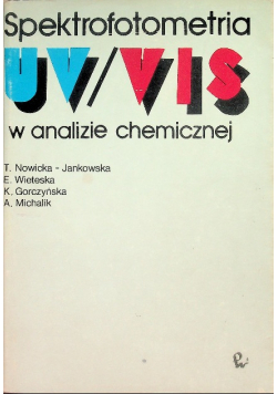 Spektrofotometria UV / VIS w analizie chemicznej