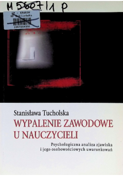 Wypalenie zawodowe u nauczycieli