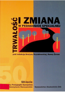 Trwałość i zamiana w pedagogice specjalnej