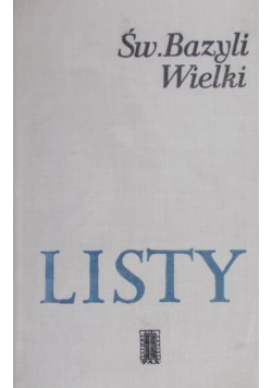 Bazyli Wielki Listy