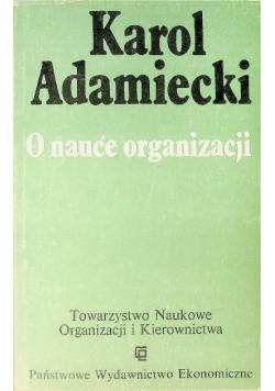 O nauce organizacji