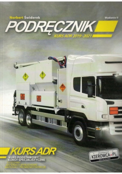 Podręcznik kurs Adr 2021 - 2023