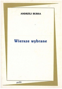 Wiersze wybrane