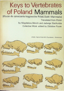 Keys to Vertebrates of Poland Mammals