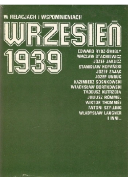 Wrzesień 1939 w relacjach i wspomnieniach