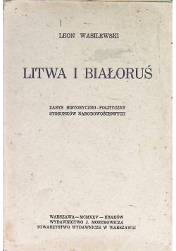 Litwa I Białoruś 1925 r.