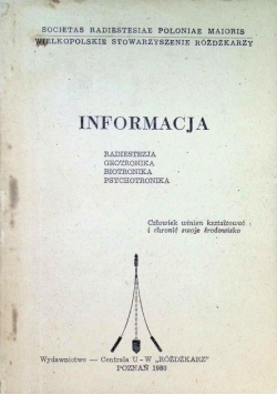 Informacja Radiestezja Geotronika Biotronika