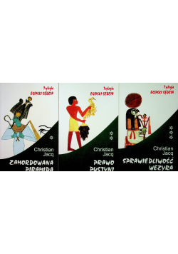 Trylogia Egipski Sędzia Tom 1 do 3
