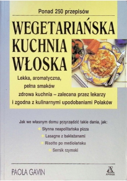 Wegetariańska kuchnia włoska