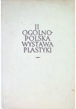 II Ogólnopolska wystawa plastyki
