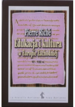 Edukacja i kultura w Europie Zachodniej VI - VIII w