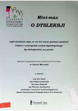 Mini - max o dysleksji