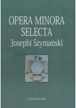 Opera minora selecta