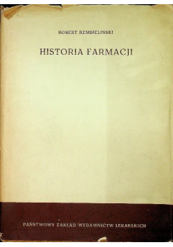 Historia farmacji