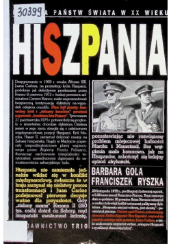 Historia państw świata w XX wieku Hiszpania
