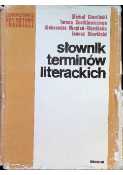 Słownik terminów literackich