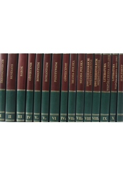 Historia Literatury Polskiej Tom 1 do 15