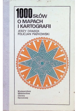 1000 słów o mapach i kartografii