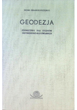 Geodezja Podręcznik dla studiów inżynieryjno-budowlanych