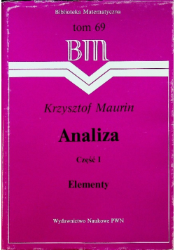 Analiza Część 1 Elementy