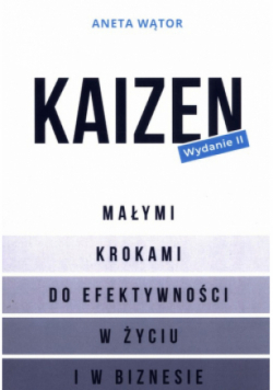 Kaizen Małymi krokami do efektywności w życiu i w biznesie