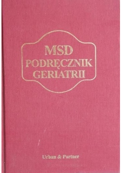 MSD podręcznik geriatrii