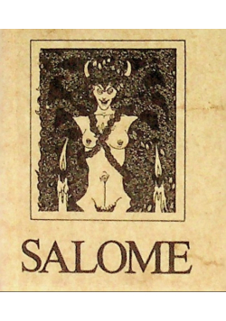 Salome Tragedia w jednym akcie Miniatura