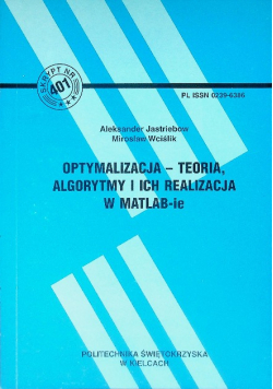Optymalizacja Teoria Algorytmy W Matlab
