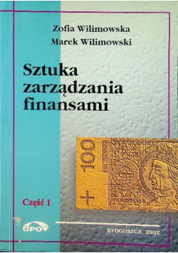 Sztuka zarządzania finansami Część 1