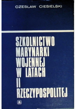 Szkolnictwo marynarki wojennej w latach II Rzeczypospolitej
